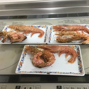 海老の塩焼き